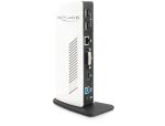 DeLOCK 87568 laptop-dockingstation & portreplikator Kabelgebunden Schwarz, Weiß