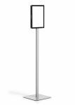 Durable INFO STAND BASIC A4 1 ST 501257 (501257) Informationsstand Metall, Kunststoff Grau