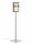 Durable INFO STAND BASIC A4 1 ST 501257 (501257) Informationsstand Metall, Kunststoff Grau