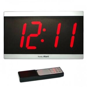 Geemarc BD4000 Digitale Uhr m. Wecker, Thermometer, Fernbed.