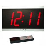 Geemarc BD4000 Digitale Uhr m. Wecker, Thermometer, Fernbed.