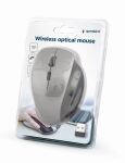 Gembird MUSW-6B-02-BG Maus Büro rechts RF Wireless Optisch 1600 DPI
