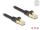 DELOCK RJ45 Netzwerkkabel Cat.6A S/FTP St. zu St. 0,5m schw.