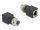 DELOCK M12 Adapter A-kodiert 8 Pin Buchse zu RJ45 Bu gerade