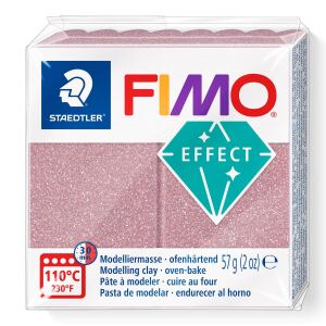Staedtler FIMO 8010 Glitter Modellierton 57 g Roségold 1 Stück(e)