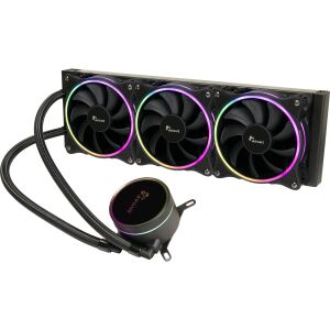 Inter-Tech LC-360 RGB Prozessor All-in-One-Flüssigkeitskühler 12 cm Schwarz 1 Stück(e)