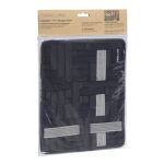 RealPower 156802 Tablet-Schutzhülle 27,9 cm (11") Schwarz, Grau