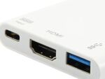 Equip USB-C auf HDMI, USB-A, 60W USB PD Adapter