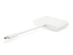 Equip USB-C auf VGA (HD15), USB-A, 60W USB PD Adapter