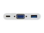 Equip USB-C auf VGA (HD15), USB-A, 60W USB PD Adapter