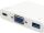 Equip USB-C auf VGA (HD15), USB-A, 60W USB PD Adapter