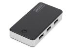 Digitus USB 3.0 Hub, 4-Port schwarz