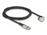 DELOCK USB 2.0 Kabel USB Type-C Stecker zu Stecker 180° 60W