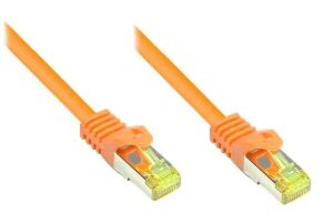 Alcasa 8070R-005O Netzwerkkabel Orange 0,5 m Cat7 S/FTP (S-STP)