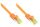 Alcasa 8070R-005O Netzwerkkabel Orange 0,5 m Cat7 S/FTP (S-STP)