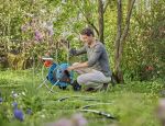 Gardena 18931-20 Gartenschlauch 20 m Über Boden Kunststoff, Thermoplastisches Elastomer (TPE) Schwarz, Blau, Grau