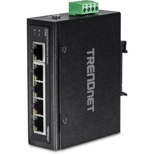 Trendnet TI-E50 Netzwerk-Switch Unmanaged Fast Ethernet (10/100) Schwarz