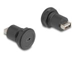 DeLOCK USB 2.0 Typ Mini-B zu USB 2.0 Typ-A Einbaubuchse...
