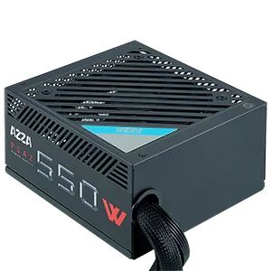 Azza PSAZ-550W Netzteil 20+4 pin ATX ATX Schwarz