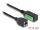 DeLOCK RJ45 Kabel Cat.5e Buchse zu Terminalblock Adapter 21,5 cm