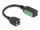 DeLOCK RJ45 Kabel Cat.5e Buchse zu Terminalblock Adapter 21,5 cm