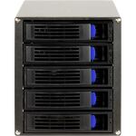 Inter-Tech ST-5255 HDD-Gehäuse Schwarz 2.5/3.5"