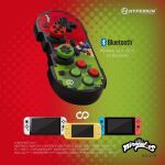 Hyperkin Pixel Art Grün, Rot Bluetooth Gamepad Nintendo Switch, Nintendo Switch Lite, Nintendo Switch OLED