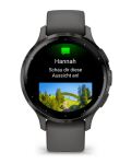 Garmin Venu 3S 3,05 cm (1.2") AMOLED 41 mm Digital 390 x 390 Pixel Touchscreen Grau WLAN GPS