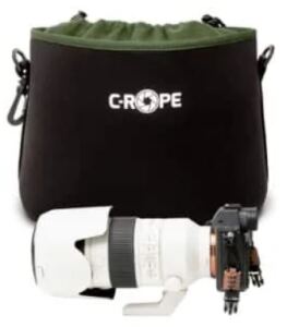 C-Rope CRP-CNB-L-BLK-2 Kameratasche/-koffer Beuteltasche Schwarz, Grün