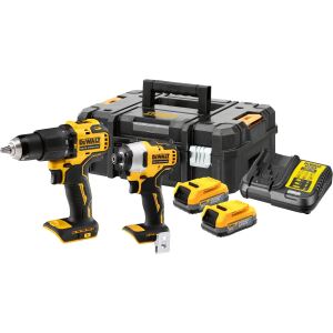 DEWALT Akku-Kombopack, 18V, DCD709+DCF809