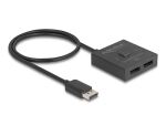 DELOCK DisplayPort Switch 2 auf 1 bidirektional 8K