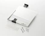 Durable 480123 Zeichenhalter und Informationsstand Schilderhalter Aluminium Silber