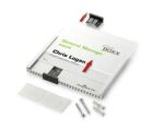Durable 480123 Zeichenhalter und Informationsstand Schilderhalter Aluminium Silber