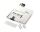 Durable 480123 Zeichenhalter und Informationsstand Schilderhalter Aluminium Silber