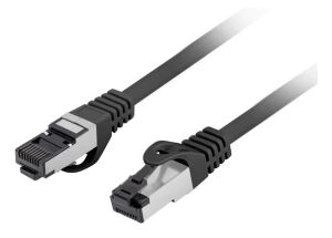 Lanberg PCF8-10CU-0100-BK Netzwerkkabel Schwarz 1 m Cat8.1 S/FTP (S-STP)