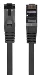 Lanberg PCF8-10CU-0100-BK Netzwerkkabel Schwarz 1 m Cat8.1 S/FTP (S-STP)