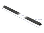 DELOCK Gewebeschrumpfschlauch 2 m x 20 mm schwarz