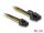 DeLOCK Stromkabel PCI Express 6 Pin Stecker zu PCI Express 6+2 Pin Stecker 50 cm