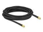 DeLOCK Antennenkabel RP-SMA Stecker zu RP-SMA Stecker LMR/CFD300 5 m low loss