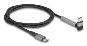 DeLOCK 81172 USB Kabel USB 2.0 1,5 m USB C 0,48 Gbit/s 60 W Schwarz, Grau