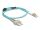 DELOCK LWL Kabel mit Metallarmierung LC Duplex Multimode 1m