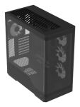 Aerocool P500A-BK Midi Tower Schwarz