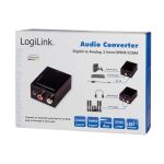 LogiLink CA0101 Audio-Konverter Schwarz