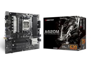 Biostar A620MP-E PRO Motherboard AMD A620 Sockel AM5 micro ATX