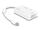 DeLOCK 61768 Videokabel-Adapter 0,24 m Mini DisplayPort DisplayPort + DVI + HDMI Weiß