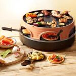 Emerio PO-113255.4 Raclette Grill 1500 W Schwarz, Braun