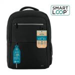 Mobilis 003084 Rucksack Lässiger Rucksack Schwarz Schaum, Recyceltes Polyester