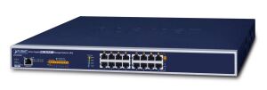 PLANET UPOE-800G Netzwerk-Switch Managed Gigabit Ethernet (10/100/1000) Power over Ethernet (PoE) Blau