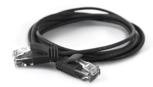 Wantec 7319 Netzwerkkabel Schwarz 10 m Cat6a U/UTP (UTP)