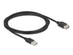 DELOCK USB 2.0 Verlängerungskabel EASY USB Typ-A St BU 2 m